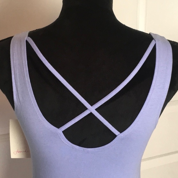🎉 SALE FRENCHI Crisscross Tank Top - Picture 3 of 5